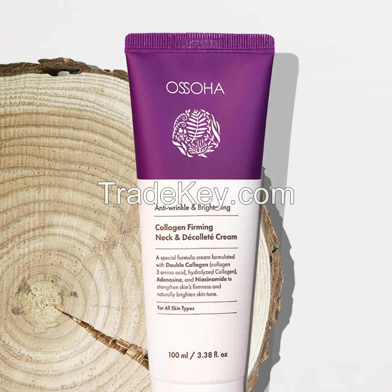 Collagen Firming Neck Decollete Cream, Microbiome Collagen Moisture Cream Set