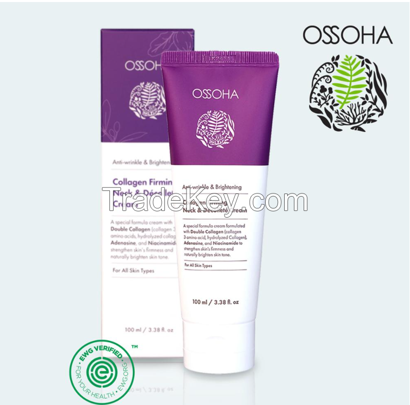 Collagen Firming Neck Decollete Cream, Microbiome Collagen Moisture Cream Set