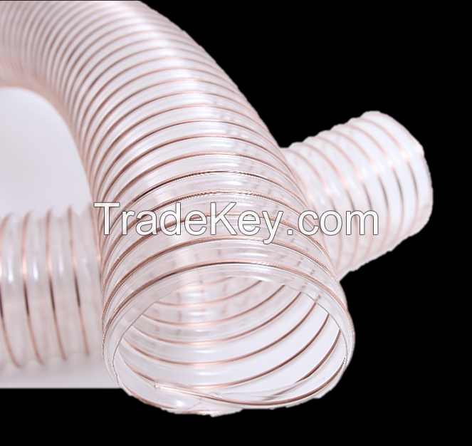 PU STEEL WIRE SUCTIONG  VACUUM HOSE