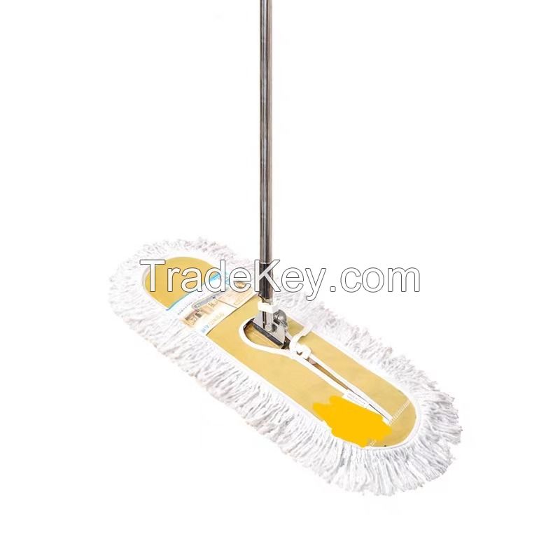 Household floor push flat mop, cotton mop