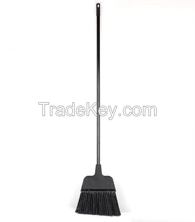 Home indoor sweeping broom with long stainless steel handle 