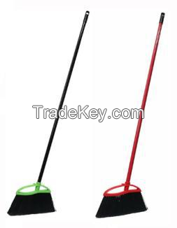 Home indoor sweeping broom with long stainless steel handle 