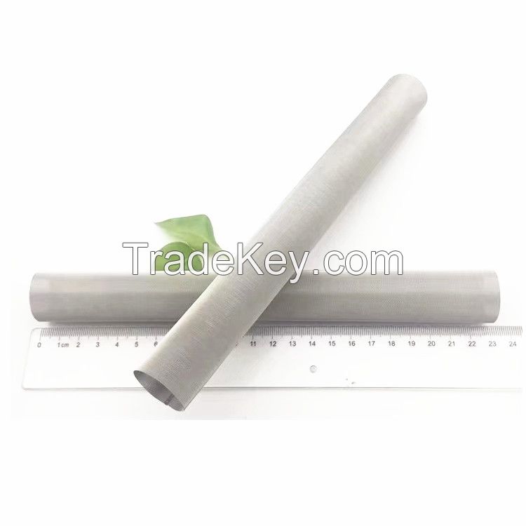 Custom-Make Stainless Steel Woven Wire Mesh Filter Tube