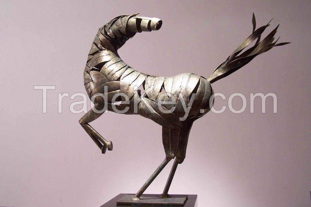 Horse sculpture