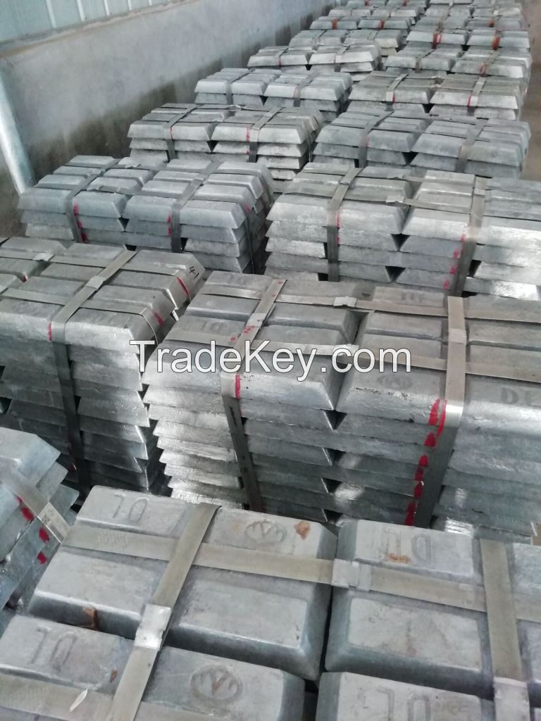Zinc Ingot Manufacturer Price High Quality With Purity 99.995%