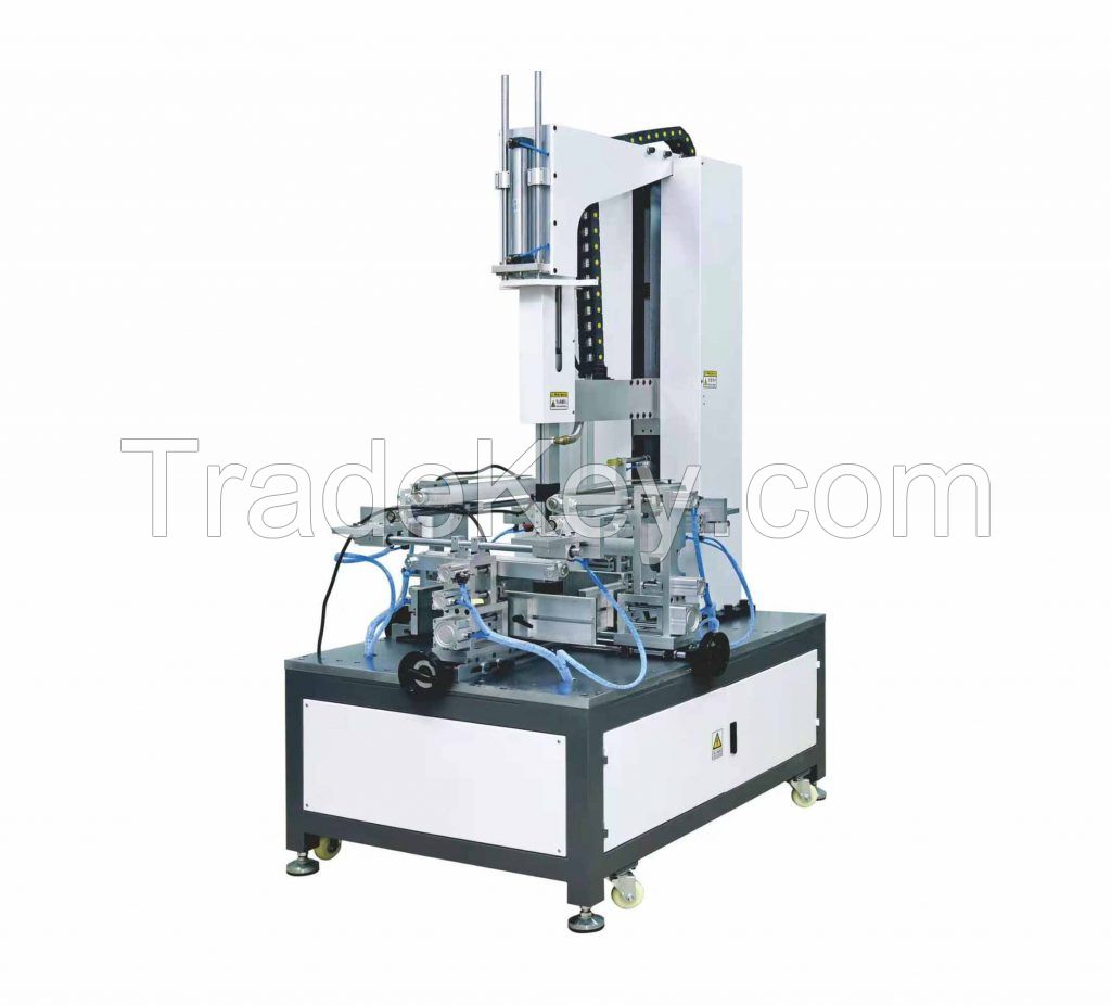 Semi auto rigid box machine