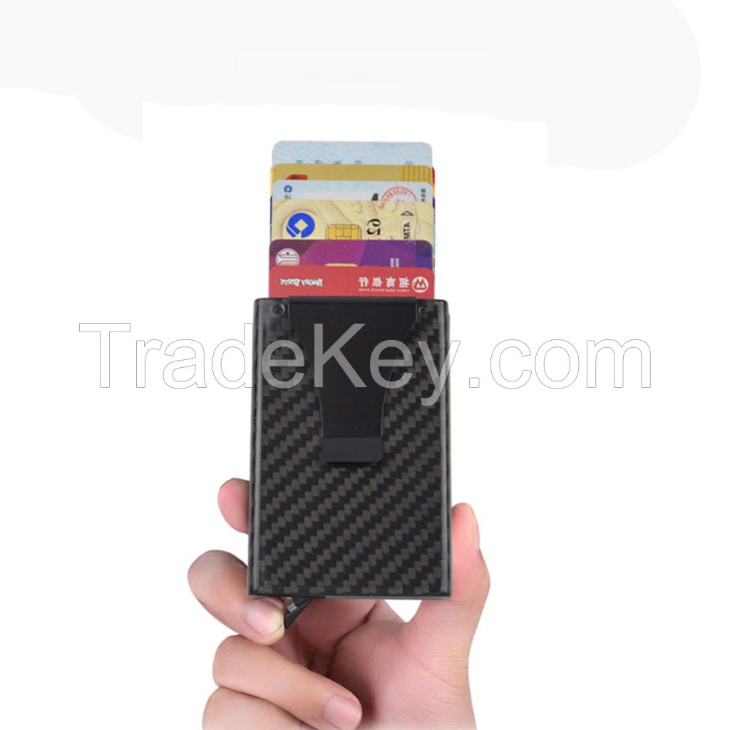 New Pop Up Carbon Fiber Wallet