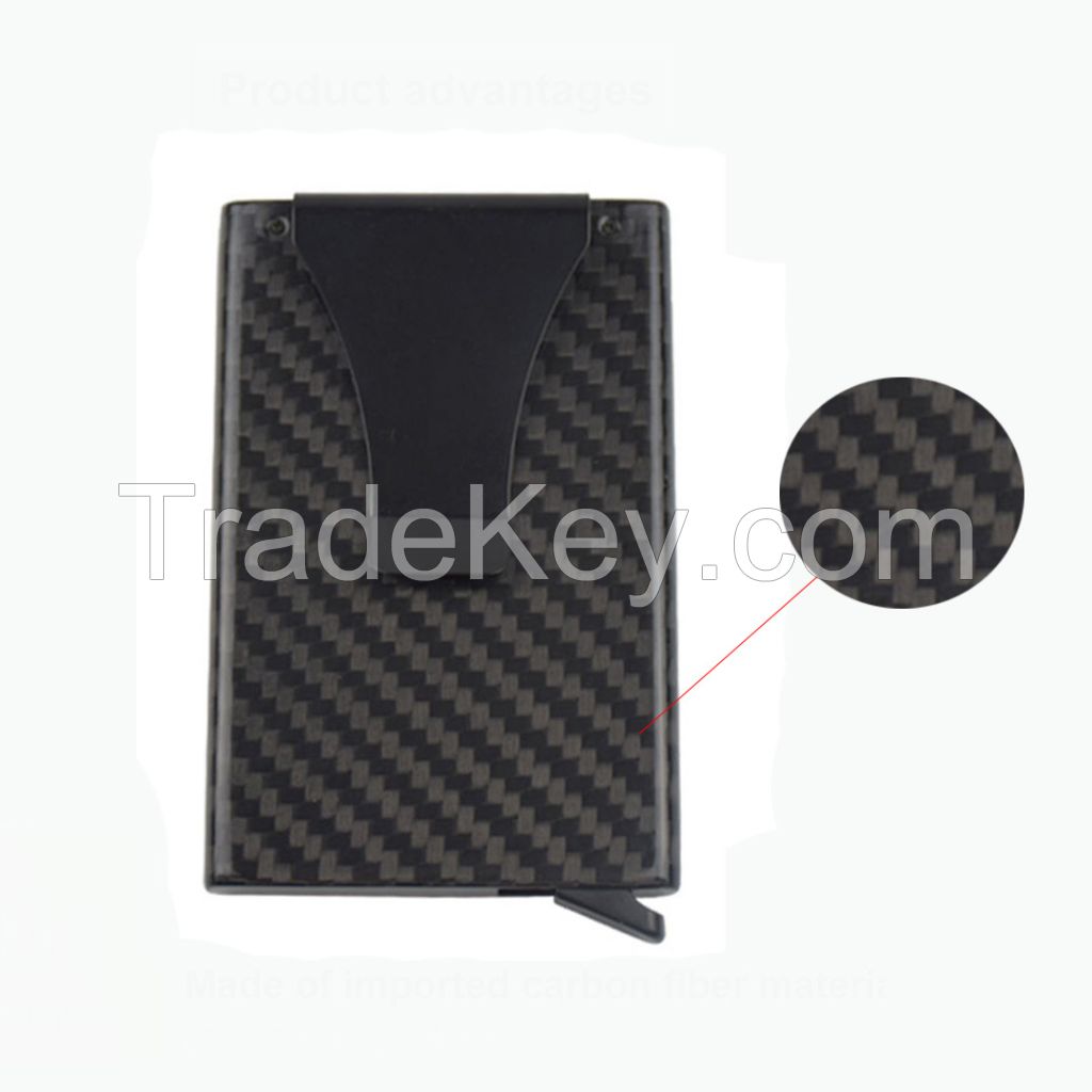 New Pop Up Carbon Fiber Wallet