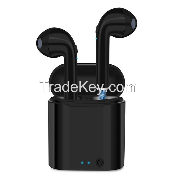 Wholesale Amazon Wireless Headphones i7s Tws Earbuds Earphone BT5.0 Upgrade i7s Tws BT Earphone With Charging Box