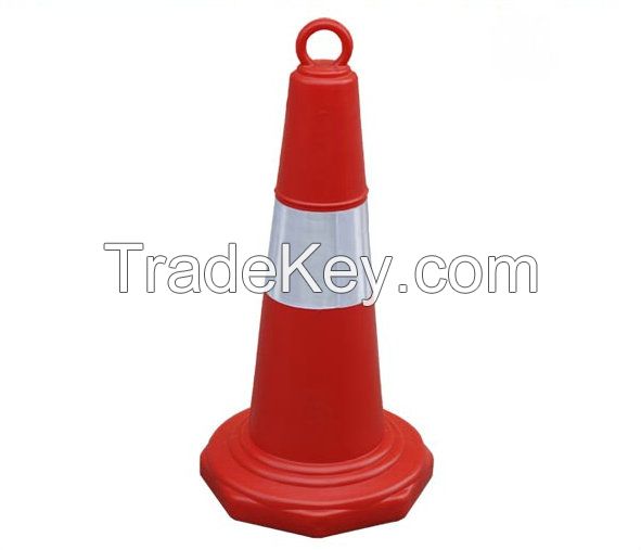 75cm Orange Safety Road Cone with Lifting Loop