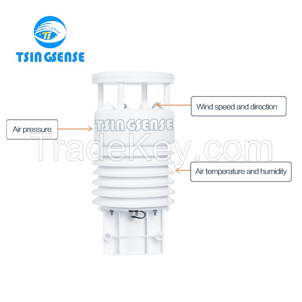 Ultrasonic wind sensor for professional wireless weather station outdo