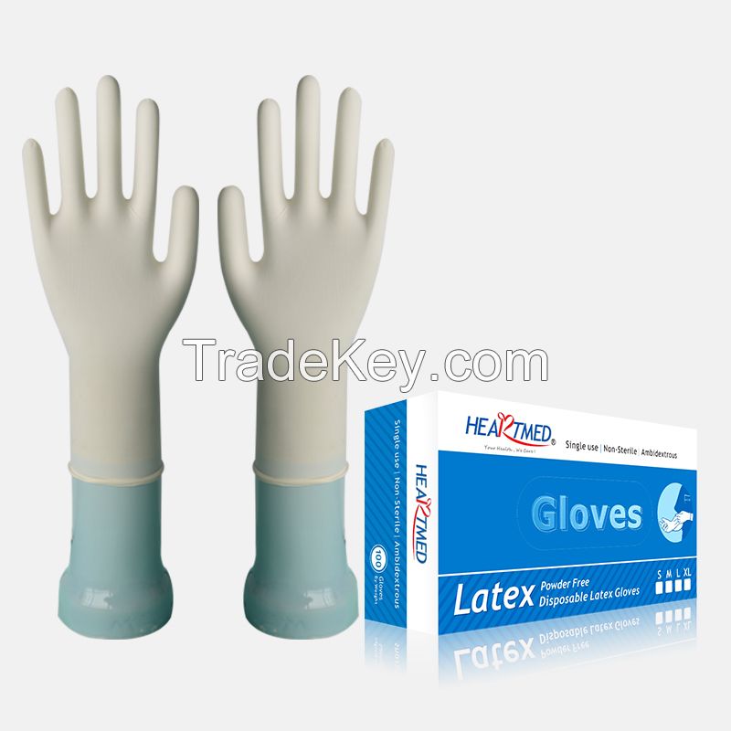 Free Sample Medium Disposable Powder Free Non Sterile Latex Medical Gloves