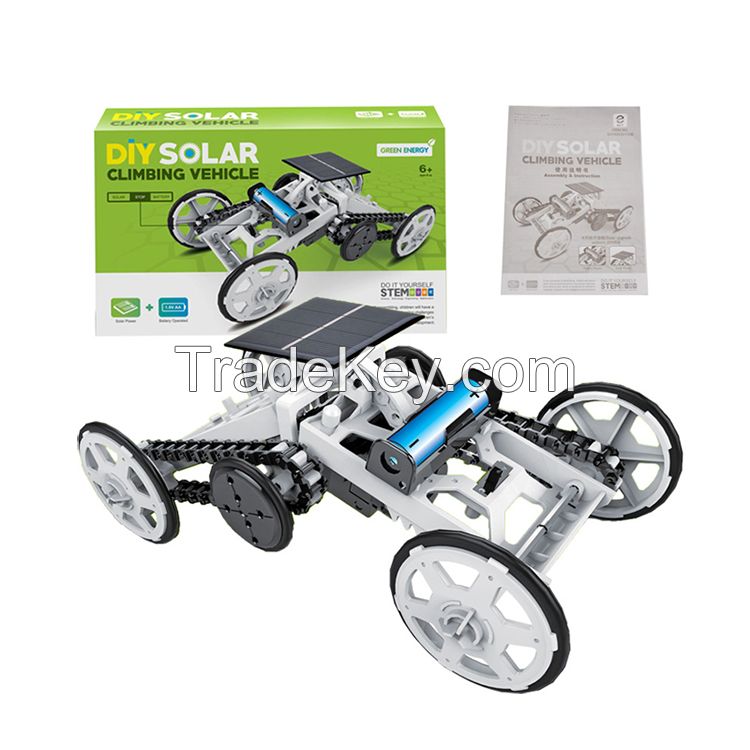 Hot Sale Solar Energy Electric Toy Car Construction Toys Vehicles Climbing Car Toy