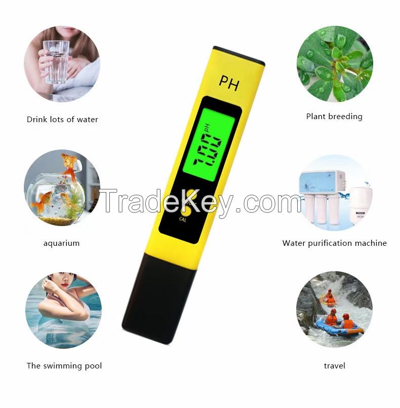 Hot Sale Low Price Pocket Size Digital Ph Meter Ph Mater Pen Type for Drinking Water 0.0-14.0ph Netutal