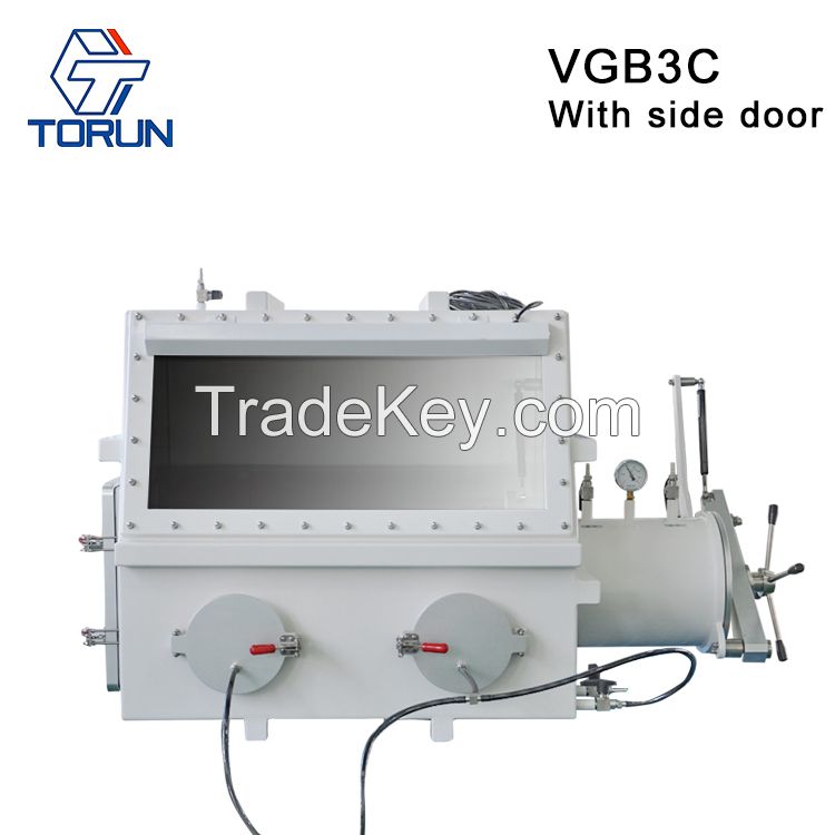 Torun China  lab test equipment vacuum GloveBox of stainless steel 304   factory