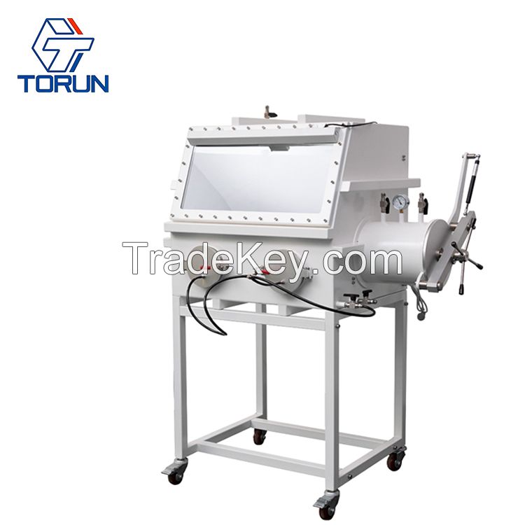 Torun China  lab test equipment vacuum GloveBox of stainless steel 304   factory