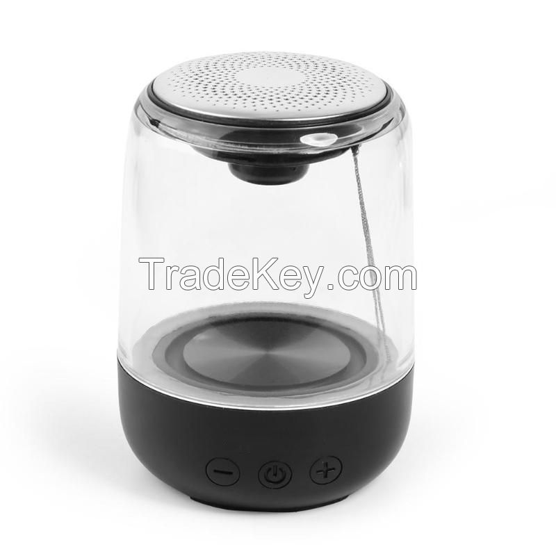 Transparent LED light super bass  Bluetooth speaker