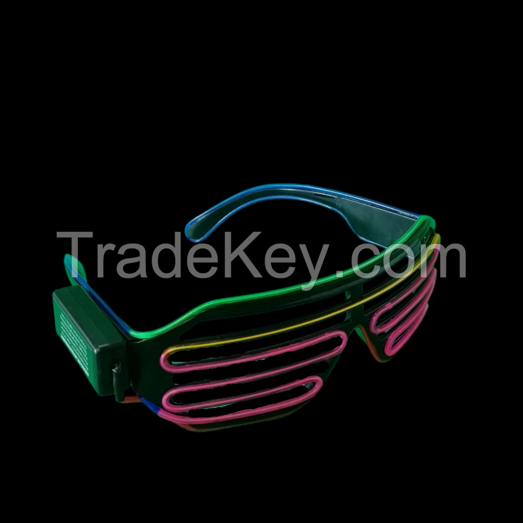 Discos Parties Hloween Eater festivals shutter glasses luminous glasses