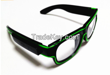 El wire glasses Led light glasses luminous glasses