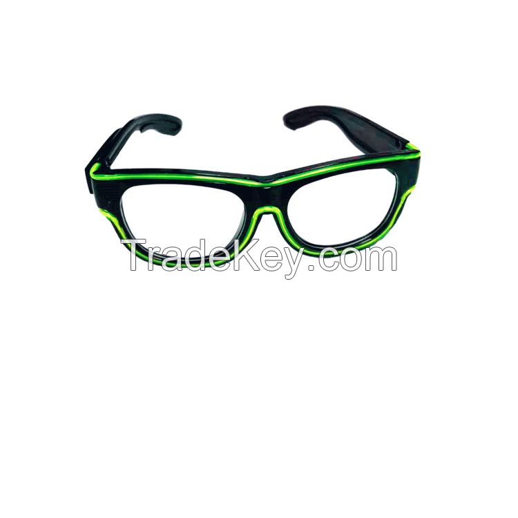 El wire glasses Led light glasses luminous glasses