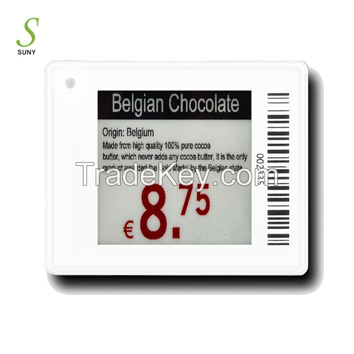 SUNY Supermarket Shelves Label 1.54 inch E-paper Display 3 Color Displ