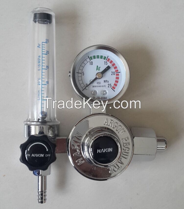 Korea Type Argon Gas Pressure Regulator with Flow Meter