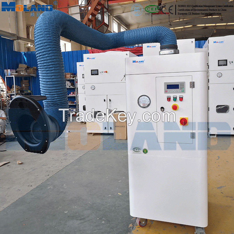 MLWF290 Movable Welding Fume Extractor Industrial Dust Collector