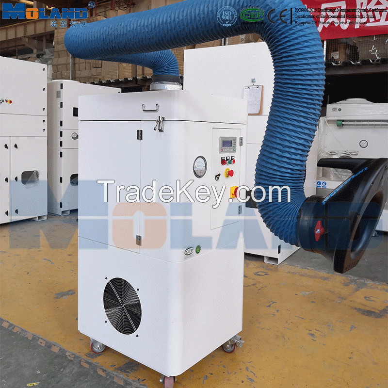 MLWF290 Movable Welding Fume Extractor Industrial Dust Collector