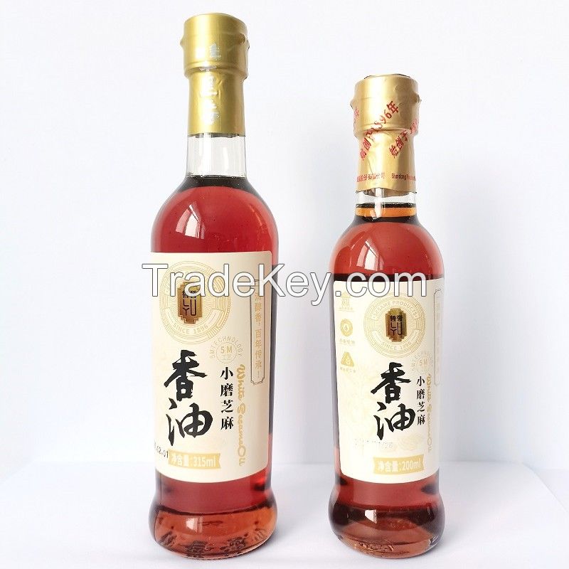 Chinese manufacture supermarket restaurant Wholesale organic sesame oil