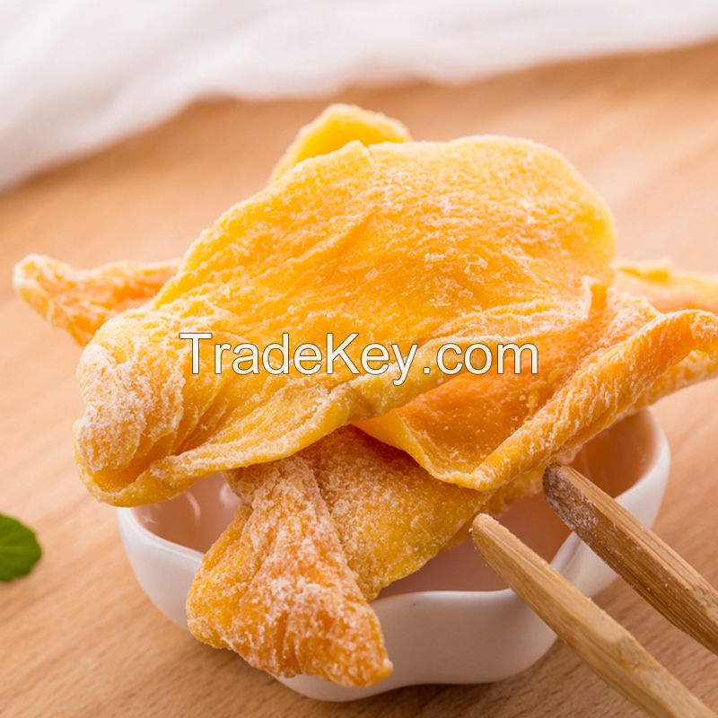 Asnn High Quality Chinese Snacks Soft Dried Mango Slices Original No Added Healthy Best Taste Dried Fruit