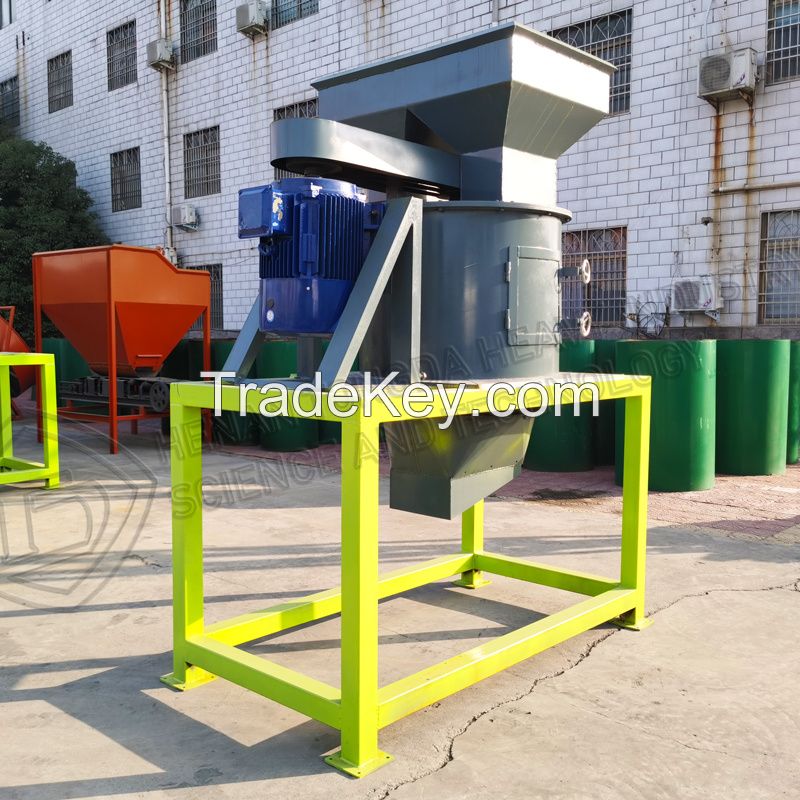 Agriculture animal manure mixer/ organic fertilizer vertical crusher