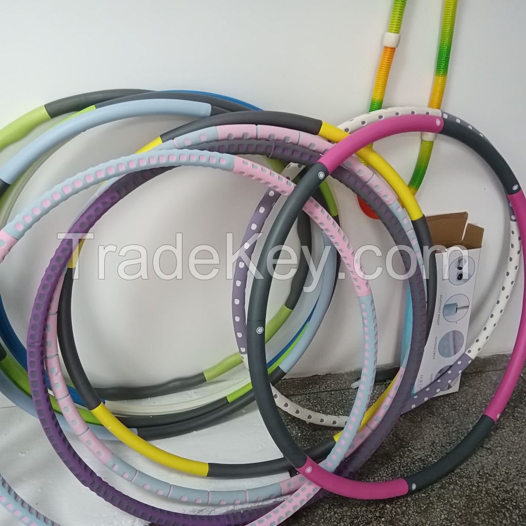 Portable Sport Hoops Yoga Waist Exerciser Hoop