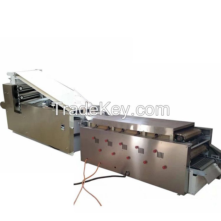 Commercial Automatic Arabic Bread production Line Chapatti Making Machine Pita Bread Machine