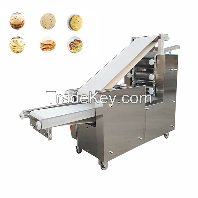 Commercial Automatic Arabic Bread production Line Chapatti Making Machine Pita Bread Machine