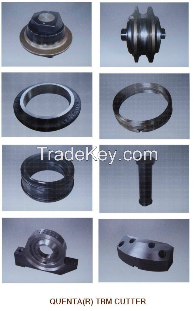 Disc Cutters of TBM, Tunnel Boring Machine, Shield machine, road header, customized