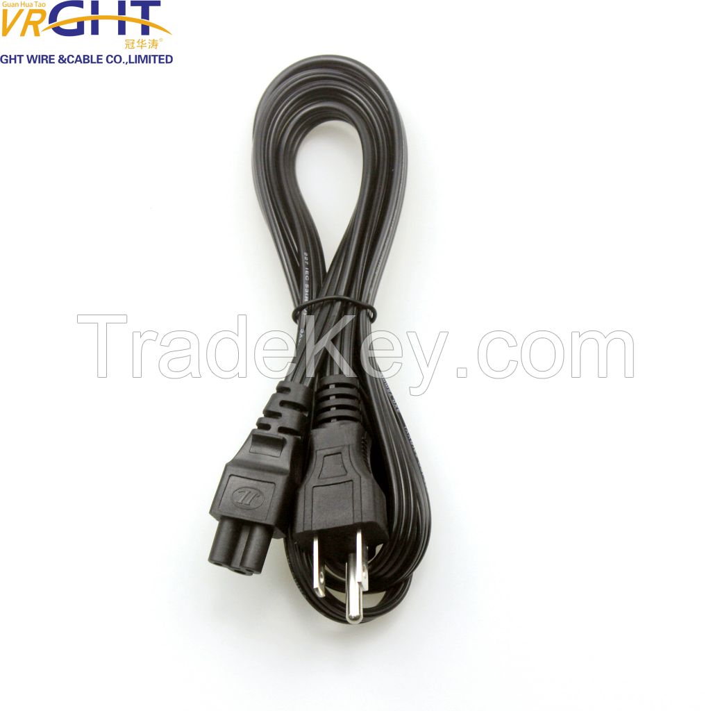 Europe/Schuko CEE7 to C5 Power Cord - For Notebook/Laptop