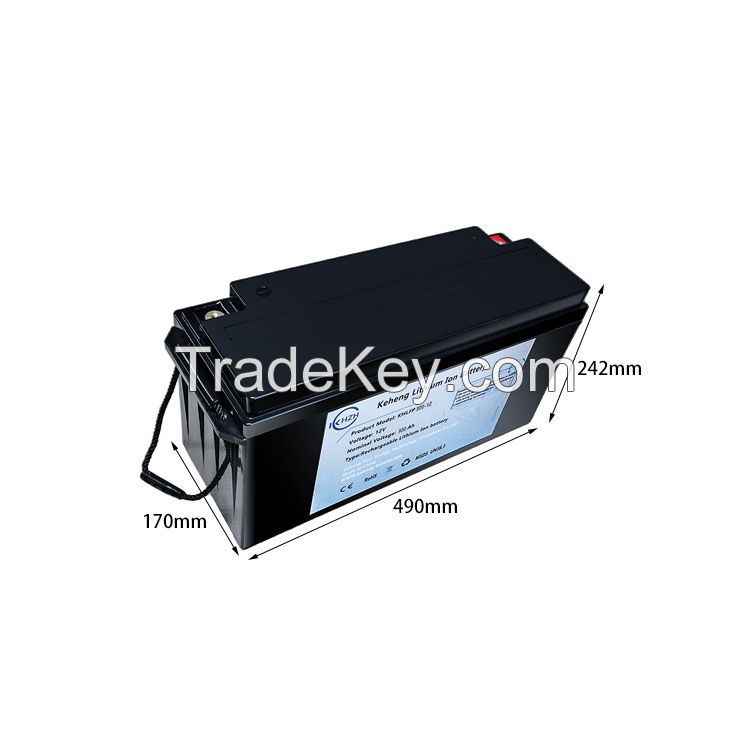 UPS Battery 12v 300ah lifepo4 lithium ion deep cycle battery pack