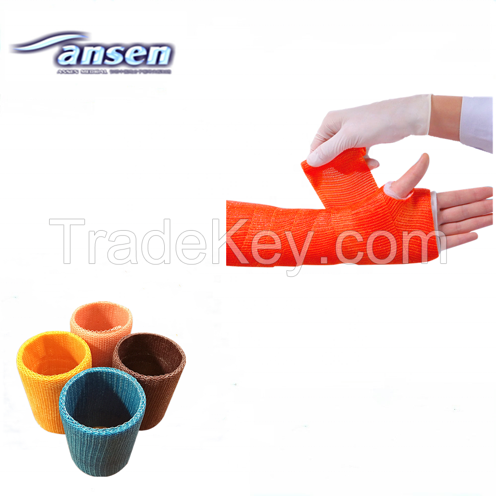 Fast Hardening Polymer Bandage Fiberglass Casting Tape for Medical use