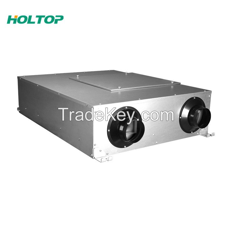 High efficiency heat recovery ventilation system units