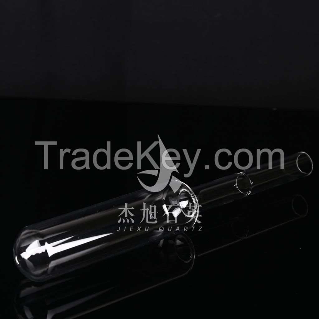 Customized High Temperature Sizes Quartz Glass Tube Quartz Pipe