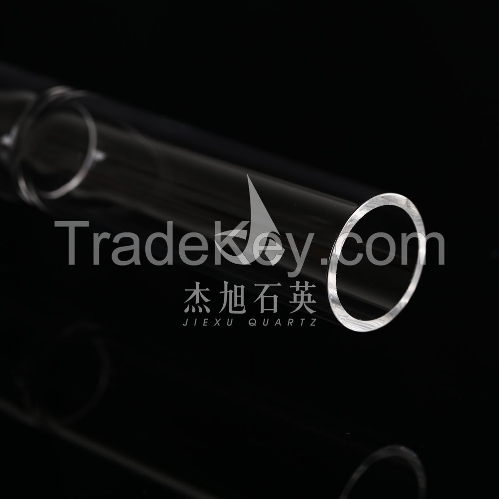 Customized High Temperature Sizes Quartz Glass Tube Quartz Pipe