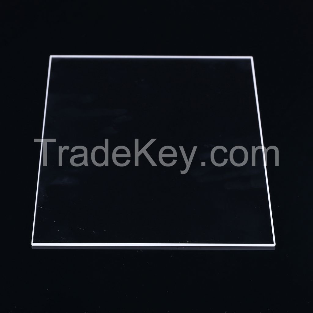 Transparent Uv quartz Glass Plate/quartz Glass Sheet For Quartz