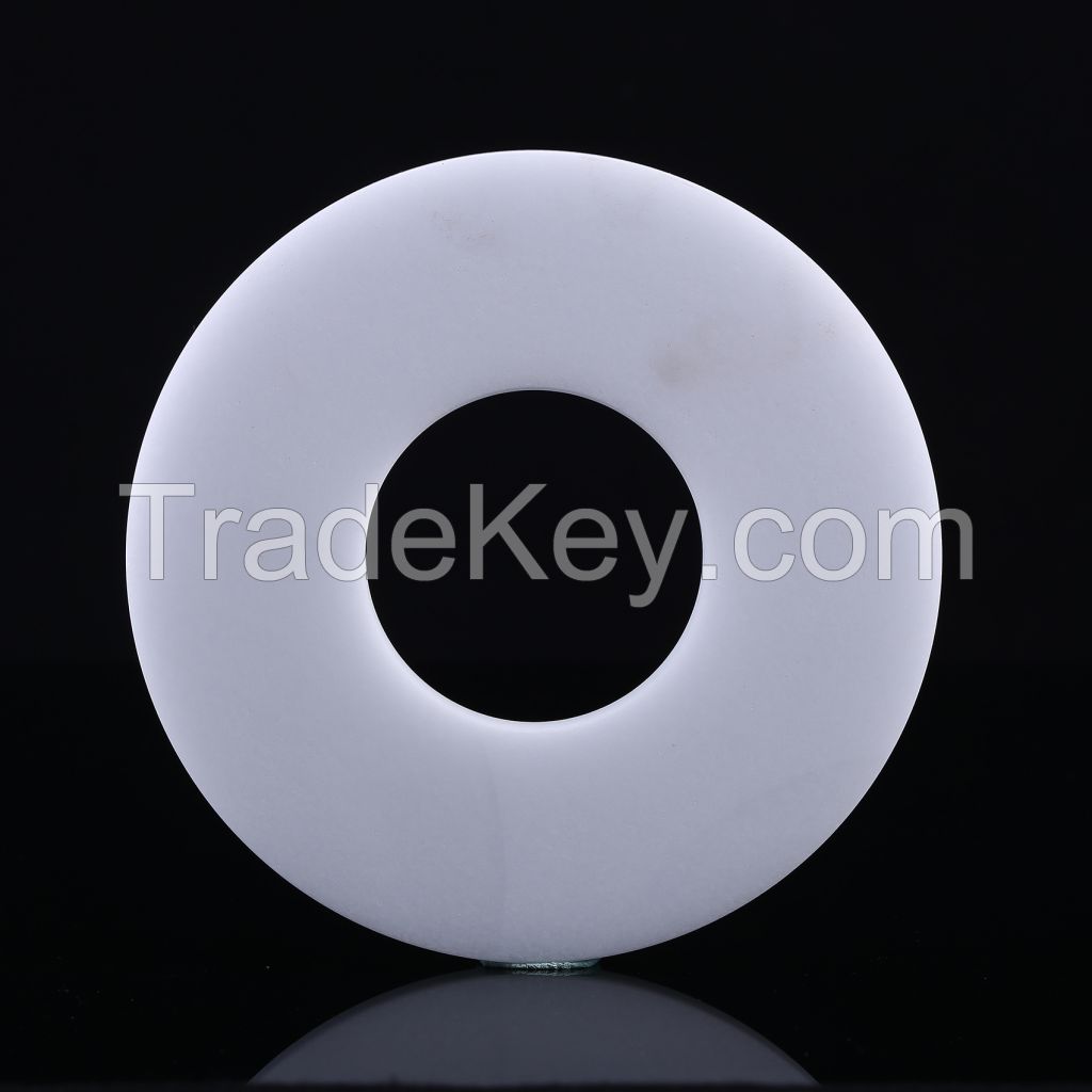 Milky white quartz ring from the factory direct sales