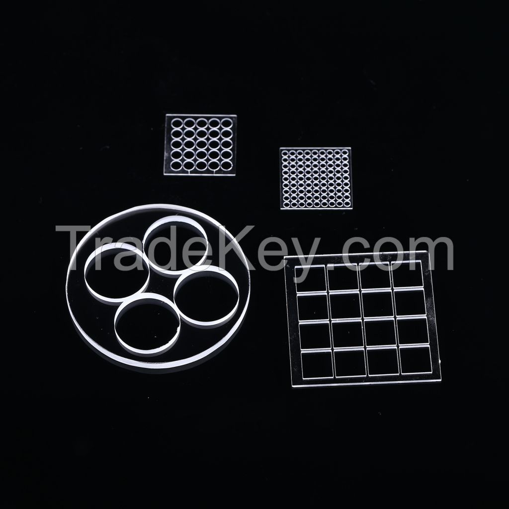 Wholesale Fused Silica clear Quartz Glass plate high purity quartz wafer Glass Plates