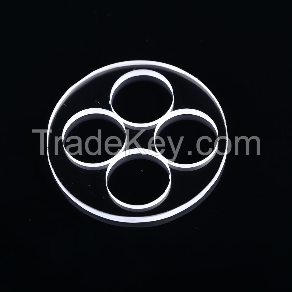 Quartz Glass Quartz Glass Sheet Customize Heat Resisting Clear Quartz Glass Plate Glass Sheet