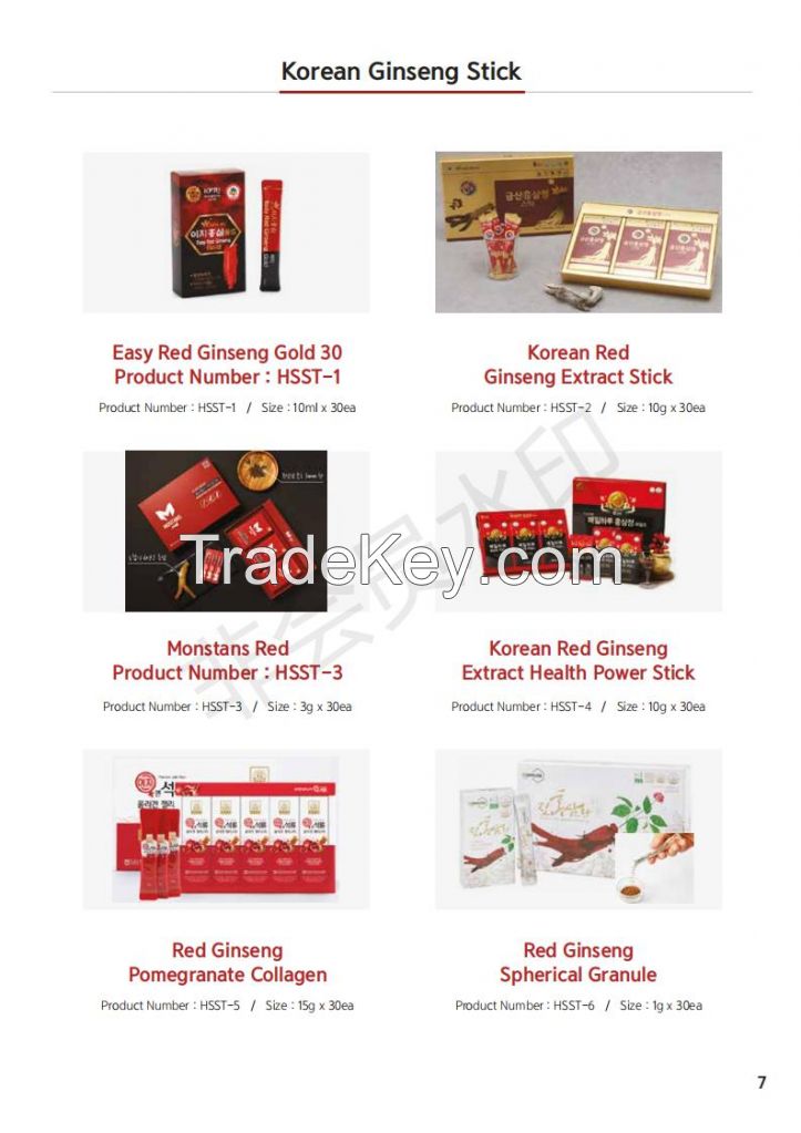 Korean  red ginseng
