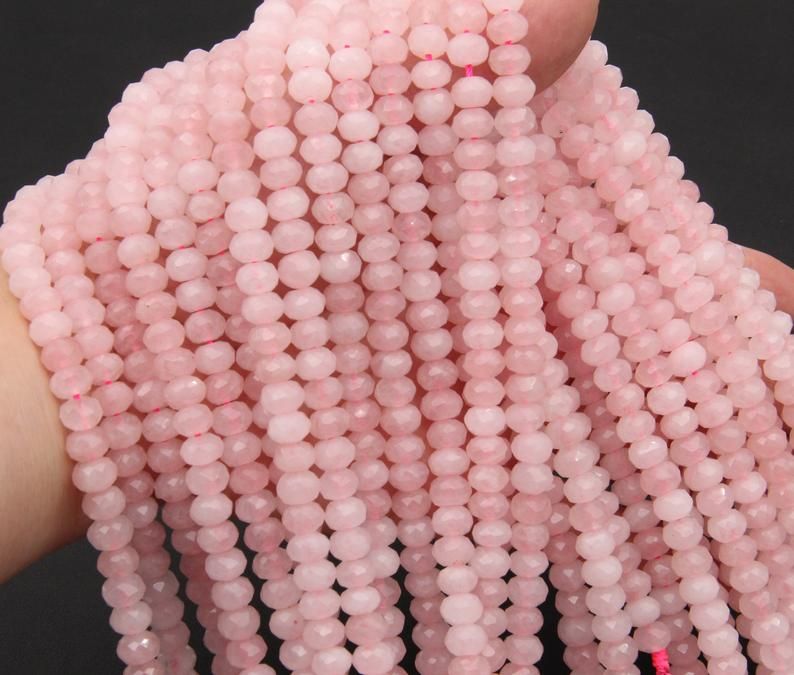 Rose Quartz Loose Beads