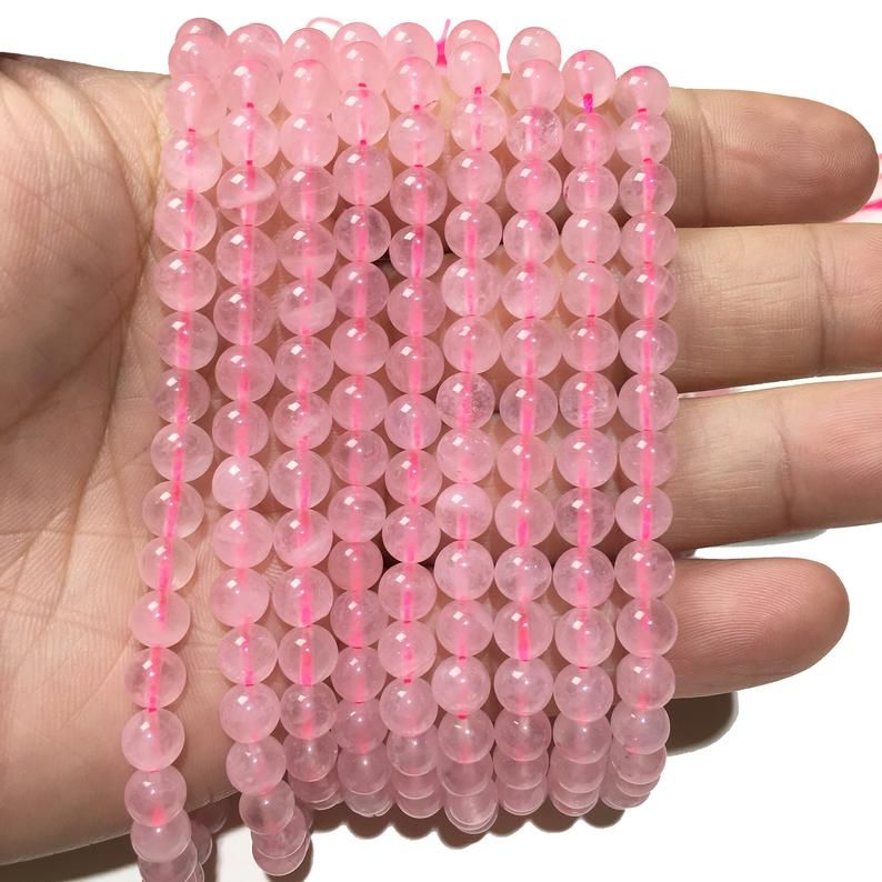 Rose Quartz Loose Beads