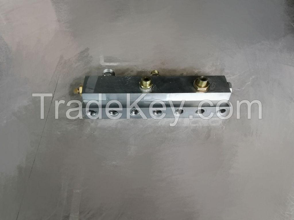 Solenoid block for aux. boiler