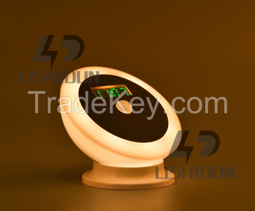 Human body induction night light, time night light